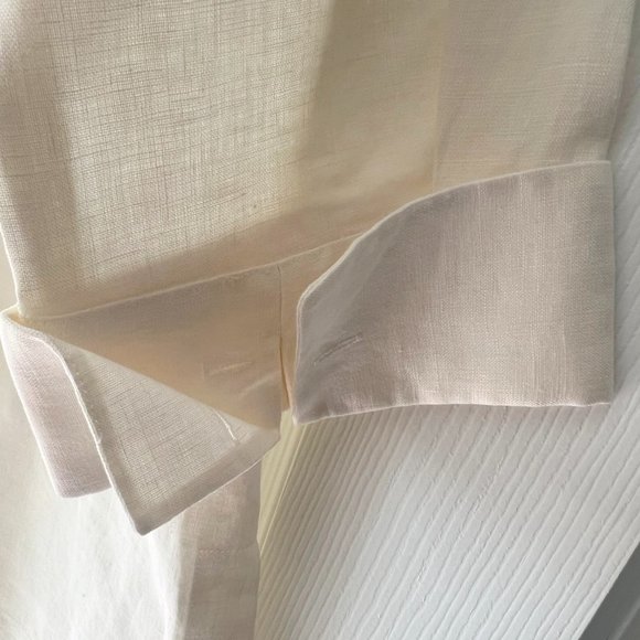 Jones Of New York Designer Women's Shirt-Style Double Pocket Linen Pullover! - Picture 12 of 12